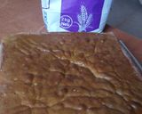 A picture of step 8 of Eggless vanilla lemon Marble cake.