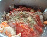 Une image de l'étape 4 de Sauté de dinde à la tomate avec ses pommes de terre vapeur au Cook Expert.