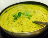 A picture of step 11 of Cream of Broccoli Spinach and Walnut Soup.