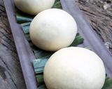 Foto langkah ke 6 dari resep Bakpao Putih (bakpao lembut) kulitnya lentur.