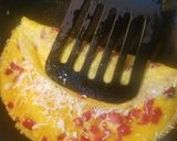 Foto del paso 4 de la receta: Omelette con salchichón😊