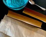 Heart Shaped Mini Cake with Blue Buttercream Hydrangeas & Colorful Chocolate Flowers recipe step 19 photo