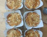 Une image de l'étape 8 de 🍎Muffin aux Pommes Crumble à l'Amande et Caramel Beurre Salé.