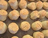Pogácsa hajtogatás nélkül, hosszú pihenővel recept fázis 5 fotója