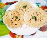 A picture of step 4 of Tasty healthy Soya flour roti and sabji.