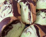 Foto langkah ke 9 dari resep Bolu Pandan Coklat Minyak Goreng.
