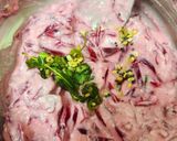 A picture of step 3 of Beetroot Hungcurd Dip - Beetroot Raita.