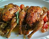 Foto del paso 2 de la receta Picantones al horno con romero y lima