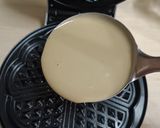 Foto langkah ke 3 dari resep Waffle Matcha.