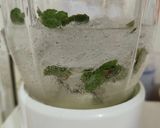A picture of step 2 of Mint Margarita 🌿.