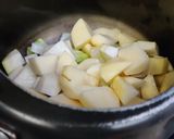 A picture of step 1 of Pav bhaji.