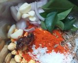 A picture of step 1 of Coconut Chutney.