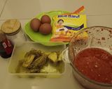 Foto langkah ke 1 dari resep Dadar Telur dan Tahu.