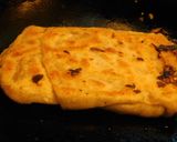 A picture of step 6 of Mughlai paratha.
