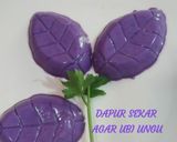 Foto langkah ke 7 dari resep Agar agar ubi ungu simple.