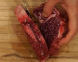 A picture of step 4 of Gyukatsu – Japanese Beef Cutlet 牛カツの作り方.