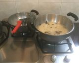 A picture of step 2 of Vegetables Dum Biryani.
