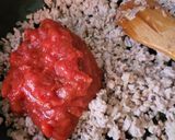 Mexikói rizses hús recept fázis 2 fotója