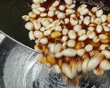 A picture of step 5 of Peanut and Gur Chikki.