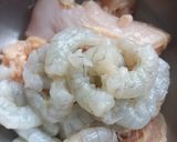 Foto langkah ke 1 dari resep Bola Udang Ayam isi Keju Mozarella.