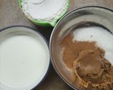 A picture of step 2 of Banana crunch muffins.