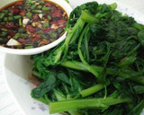 川燙茼蒿菜【澎湖名產】的食譜步驟3照片