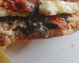 A picture of step 4 of Halloumi slider.