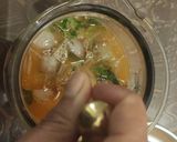 A picture of step 2 of Orange crush cocktail🍸.