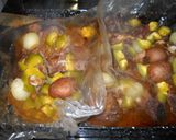 Foto del paso 5 de la receta: Faldita a la bolsa con verduras