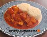 Foto del paso 6 de la receta: Carne de puerco con papas en salsa chipotle🌹