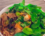 Hình bước làm 5 của món Bún mắm miền Tây