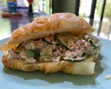 A picture of step 6 of Homemade Delifrance Tuna Croissont.