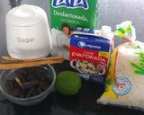A picture of step 1 of Arroz con leche.