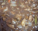 Gambar langkah 7 resipi Daging Kicap Semudah ABC.