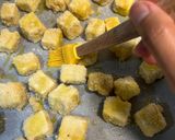Foto langkah ke 6 dari resep Popcorn Tahu Oven (Tepung Almond).
