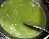 A picture of step 2 of Aaloo in Palak Gravy.
