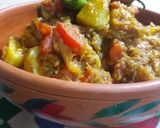 A picture of step 5 of Baingan ka Bharta.