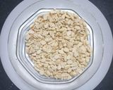 A picture of step 2 of Peanut Chikki.