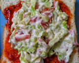 ভেজ চিজ স্যান্ডউইচ (veg cheese sandwich recipe in Bengali) রেসিপির ধাপ 3 ছবি