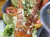 กุ้งมังกรนึ่งมะนาว