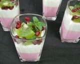 A picture of step 6 of Milk and jelly Pudding.