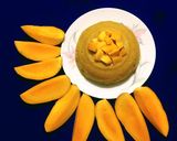 A picture of step 5 of Healthy Mango Sheera.