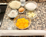 Foto del paso 1 de la receta: Pastel de yema y almendras. (Yolk and almond cake)