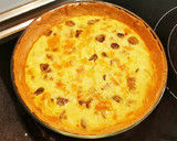Foto del paso 8 de la receta: Quiche de Pollo y Champiñones