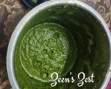 A picture of step 2 of Bombay Sandwich Chutney.