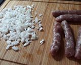 Foto del paso 2 de la receta Macarrones con salchichas caseras al romero