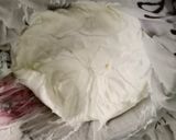 A picture of step 1 of Bhapa Doi Steamed yoghurt pudding.