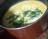 A picture of step 8 of Yellow Lentil Soup with Rice.