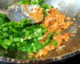 A picture of step 3 of Green Baingan Bharta.