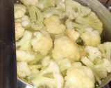 A picture of step 1 of Tandoori gobi.